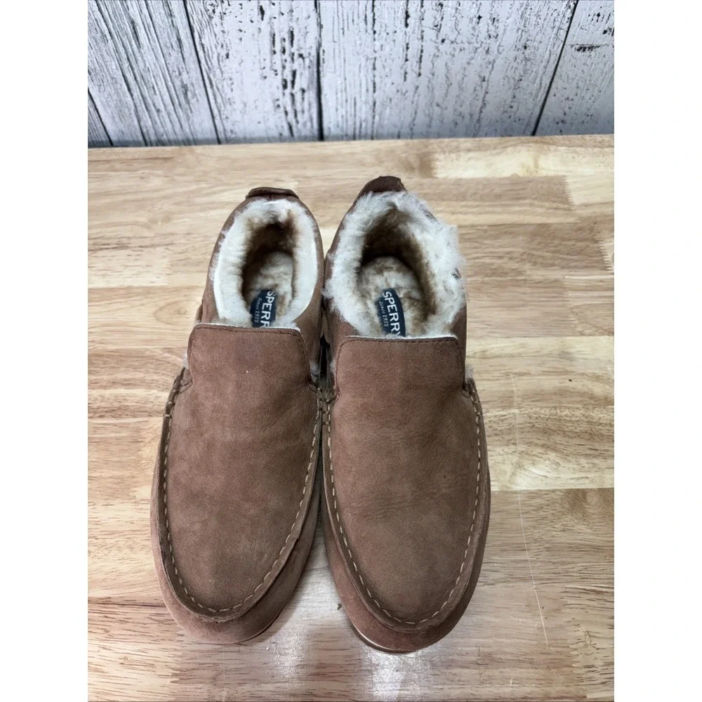 Sperry Women's Moc Sider Base Core Tan size 7